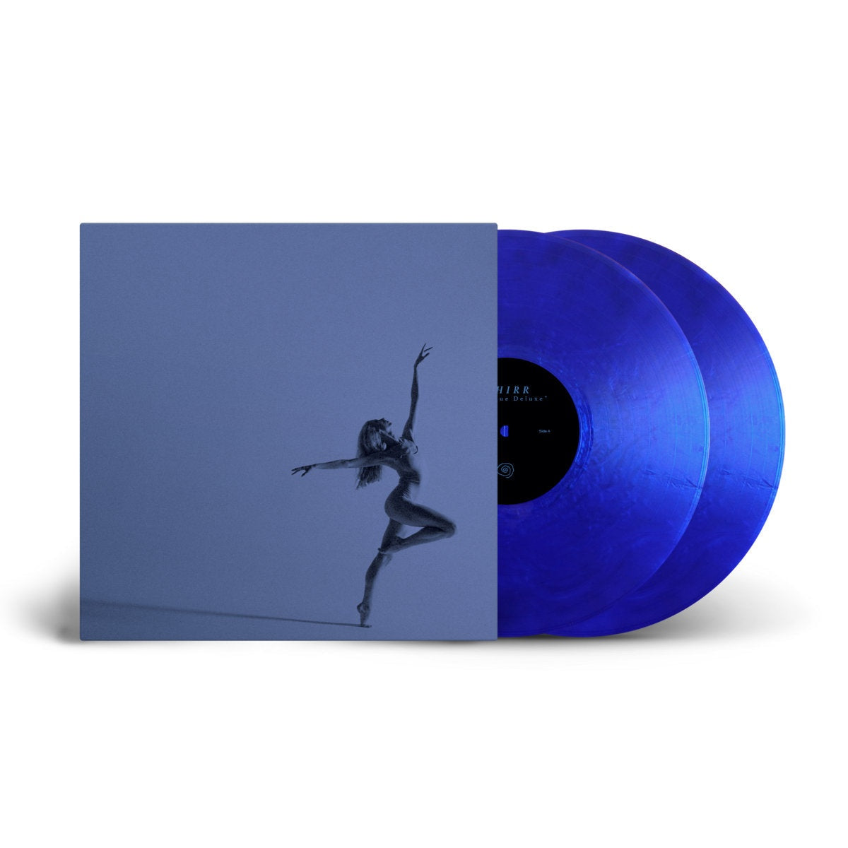 Whirr - Raw Blue [Deluxe 2LP Deep Blue Vinyl] — product artwork