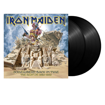 Iron Maiden – Somewhere Back in Time: The Best of 1980-1989 [2LP] cover art