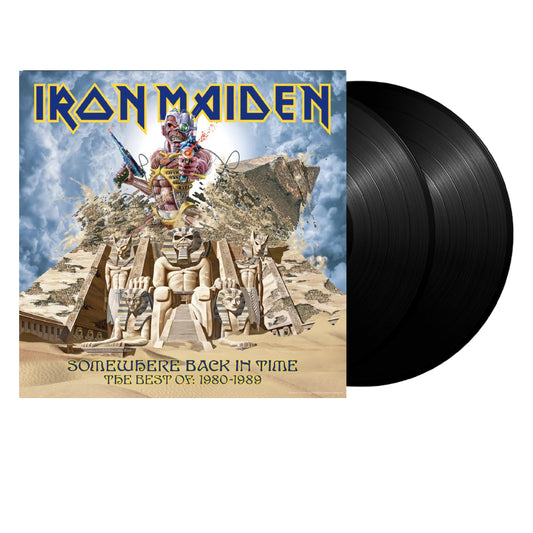 Iron Maiden – Somewhere Back in Time: The Best of 1980-1989 [2LP] cover art