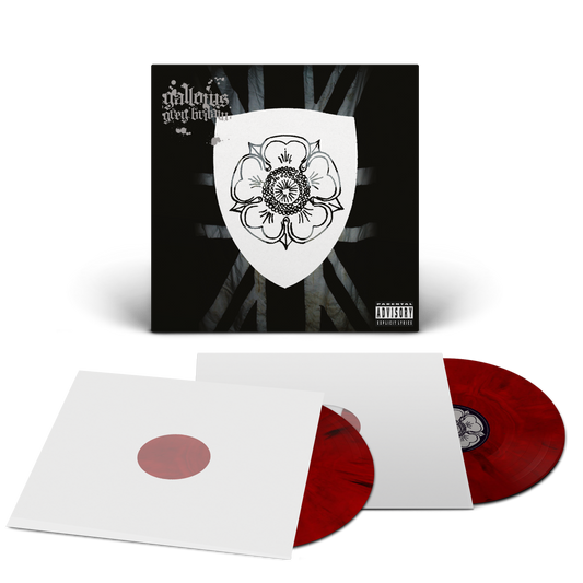 Gallows - Grey Britain [Red Vinyl 2026 remaster 2LP] cover art