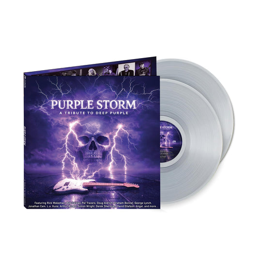 Various Artists - Purple Storm: A Tribute To Deep Purple [Clear Vinyl 2LP] cover art