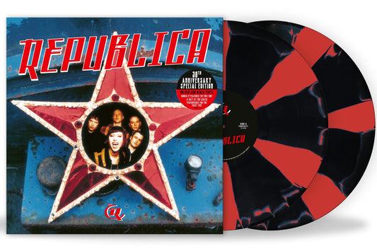 Republica - Republica [Red & Black Cornetto Vinyl 2LP] cover art