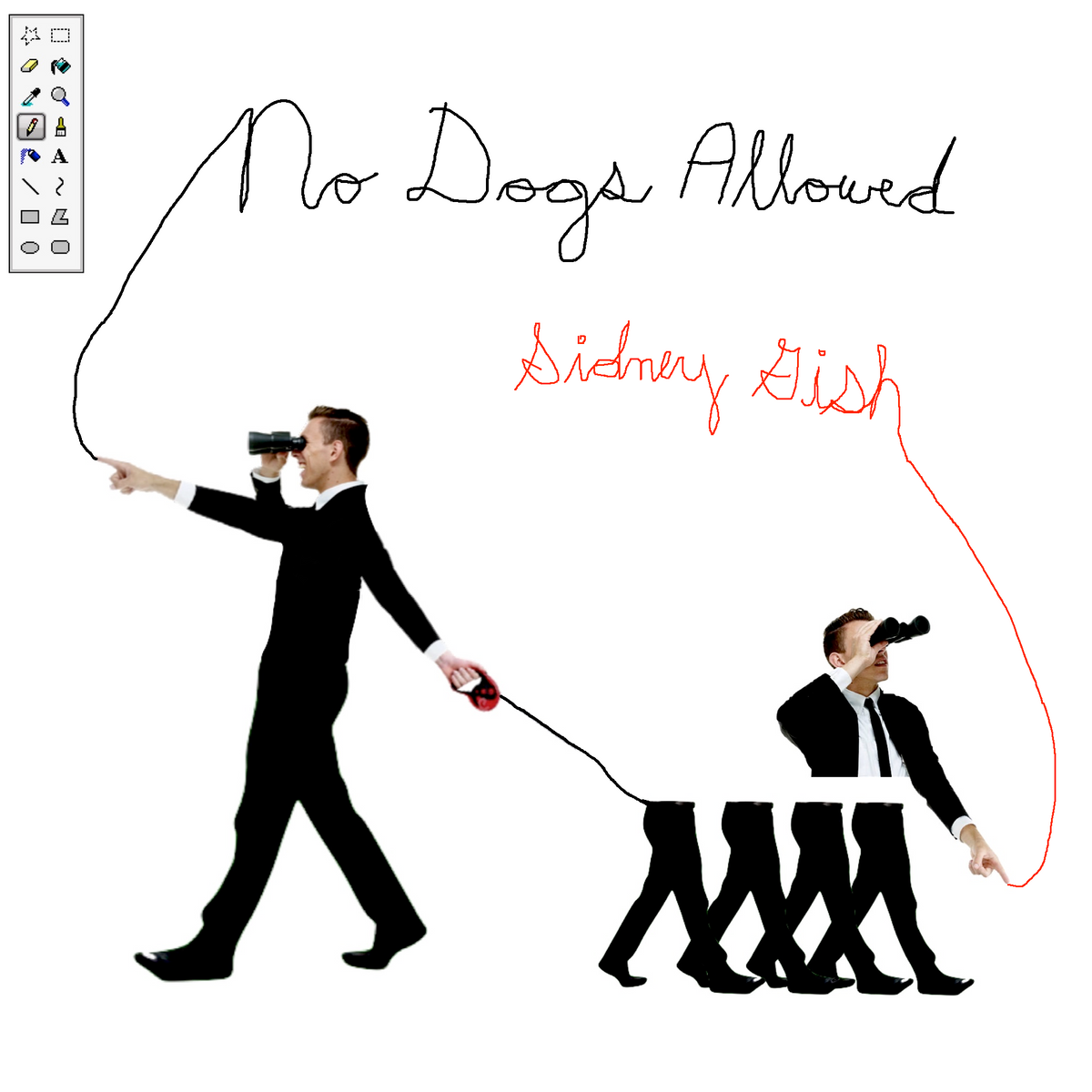 Sidney Gish - No Dogs Allowed [Red Vinyl] cover art