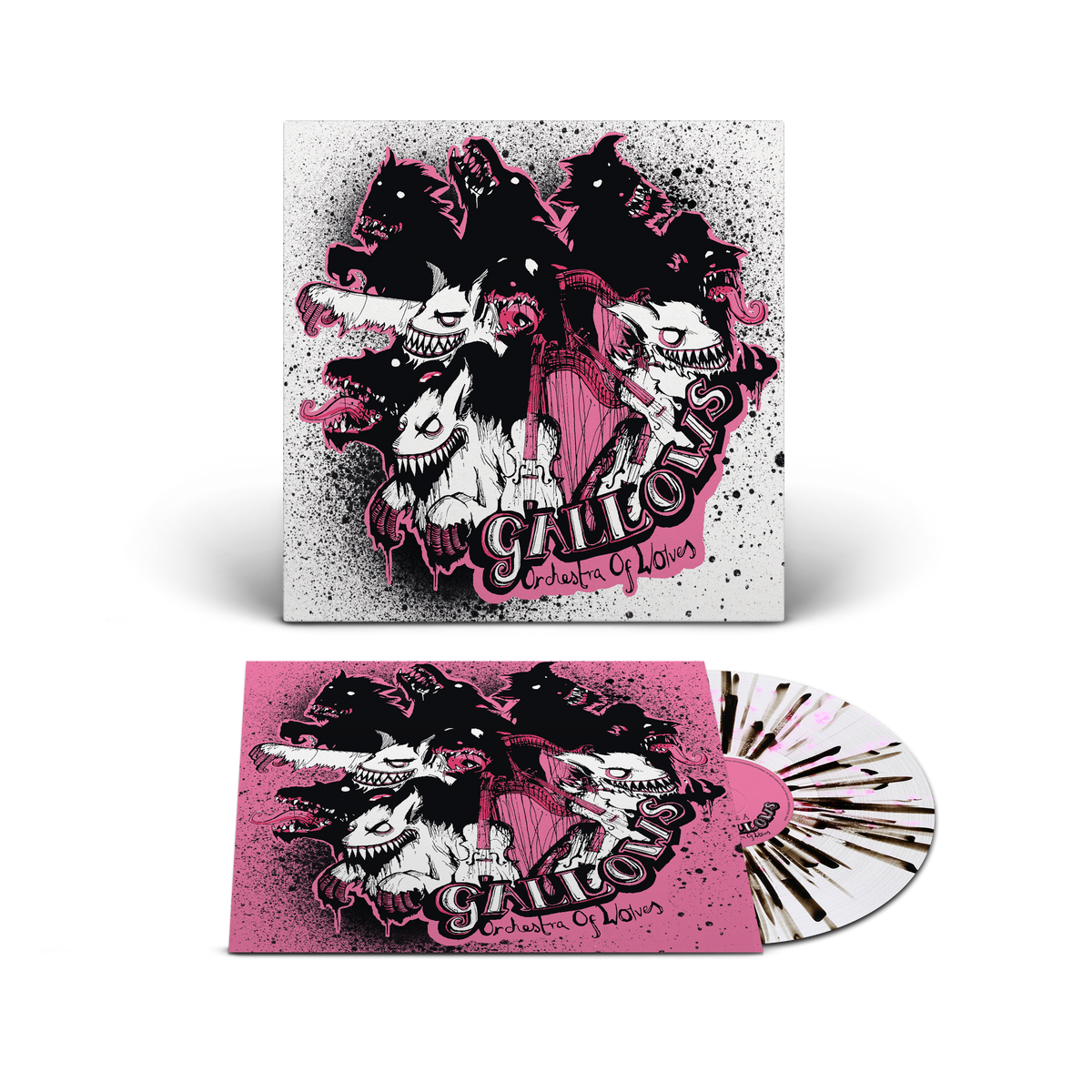 Gallows - Orchestra Of Wolves [Splatter Vinyl 2026 remaster] cover art