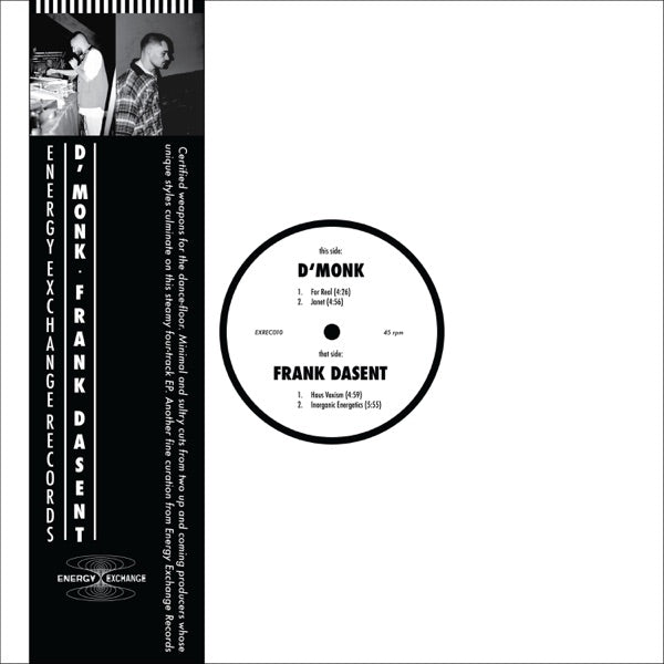 D’Monk / Frank Dasent – D’Monk x Frank Dasent [12" Vinyl] — album artwork