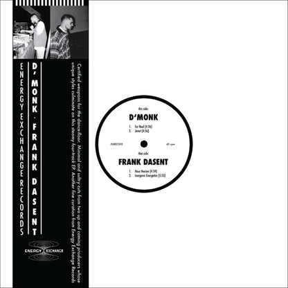 D’Monk / Frank Dasent – D’Monk x Frank Dasent [12" Vinyl] — album artwork