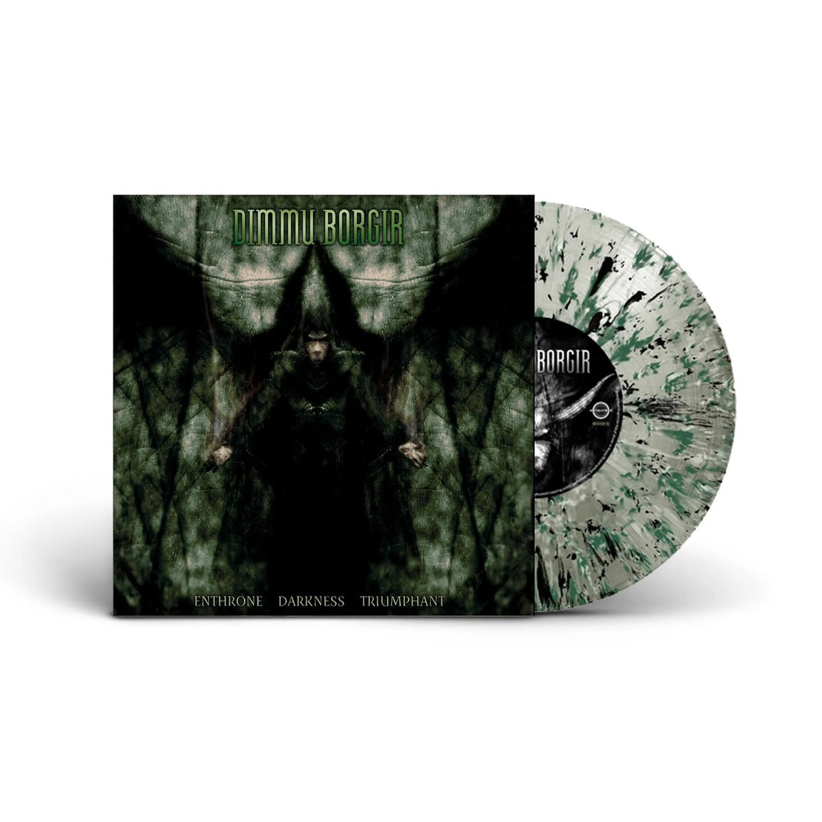 Dimmu Borgir - Enthrone Darkness Triumphant [Black/Green/White Crusher Vinyl LP]