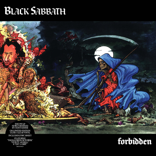 Black Sabbath — Forbidden (2024 Tony Iommi Remix) [Ultra Clear Vinyl] — product image