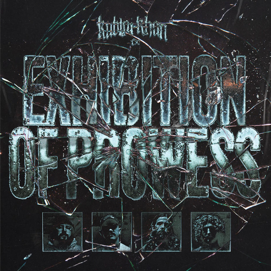 Kublai Khan TX — Exhibition of Prowess [Blue, Black & Gray Vinyl] — product image