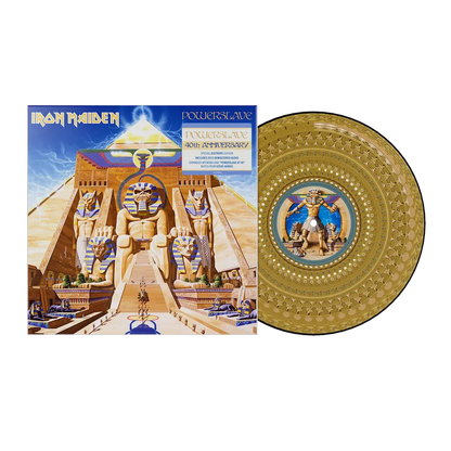 Iron Maiden — Powerslave (40th Anniversary) [Zoetrope Picture Disc Vinyl] — product image