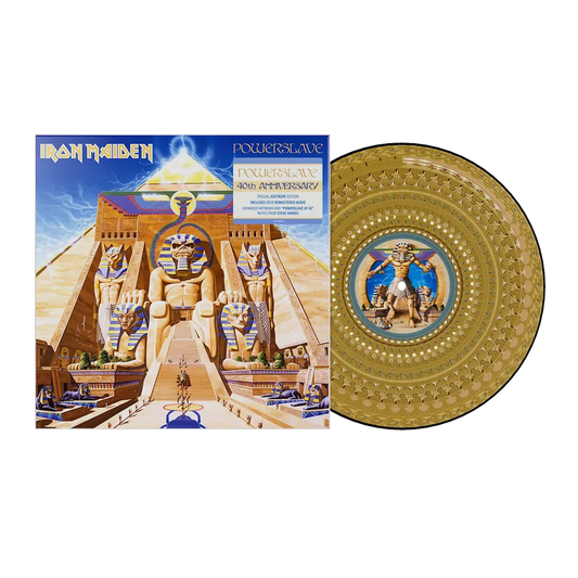Iron Maiden — Powerslave (40th Anniversary) [Zoetrope Picture Disc Vinyl] — product image