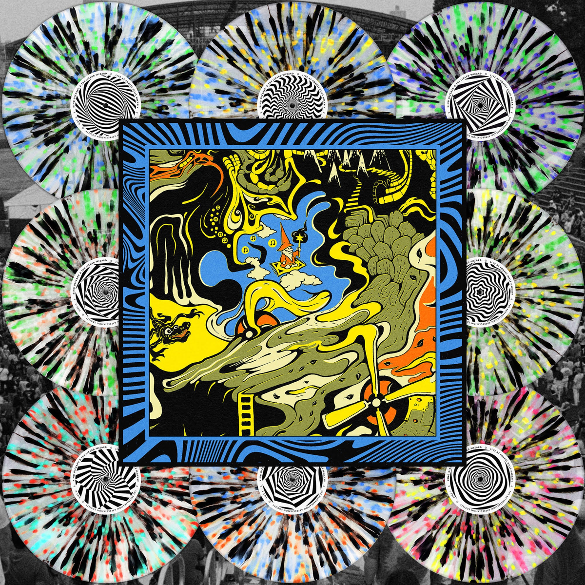 King Gizzard & the Lizard Wizard — Live at Forest Hills Stadium '24 [8LP Vinyl Box Set] — product image