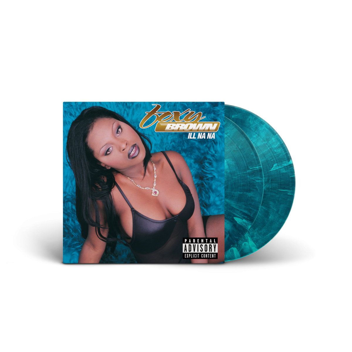 Foxy Brown — Ill Na Na [Sea Blue & White Marble 2LP Vinyl] — product image