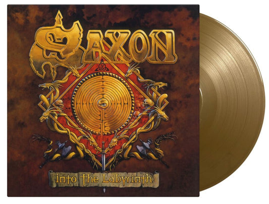Saxon - Into the Labyrinth [Numbered 180g Gold Vinyl]