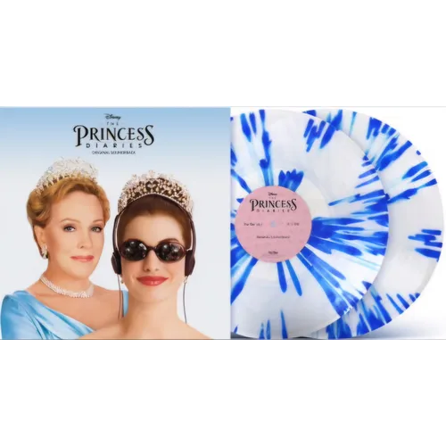 Various Artists — The Princess Diaries (Original Soundtrack) [Clear & Blue Splatter 2LP Vinyl]