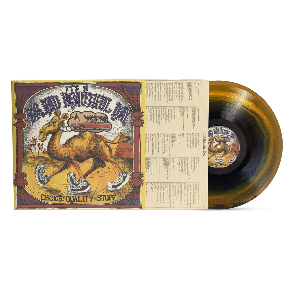 It's a Beautiful Day — Choice Quality Stuff / Anytime [Orange & Black Sunburst 180g LP]