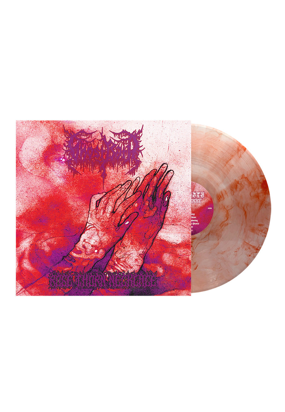 Ghost Bath — Rose Thorn Necklace [Red Swirl Vinyl LP]