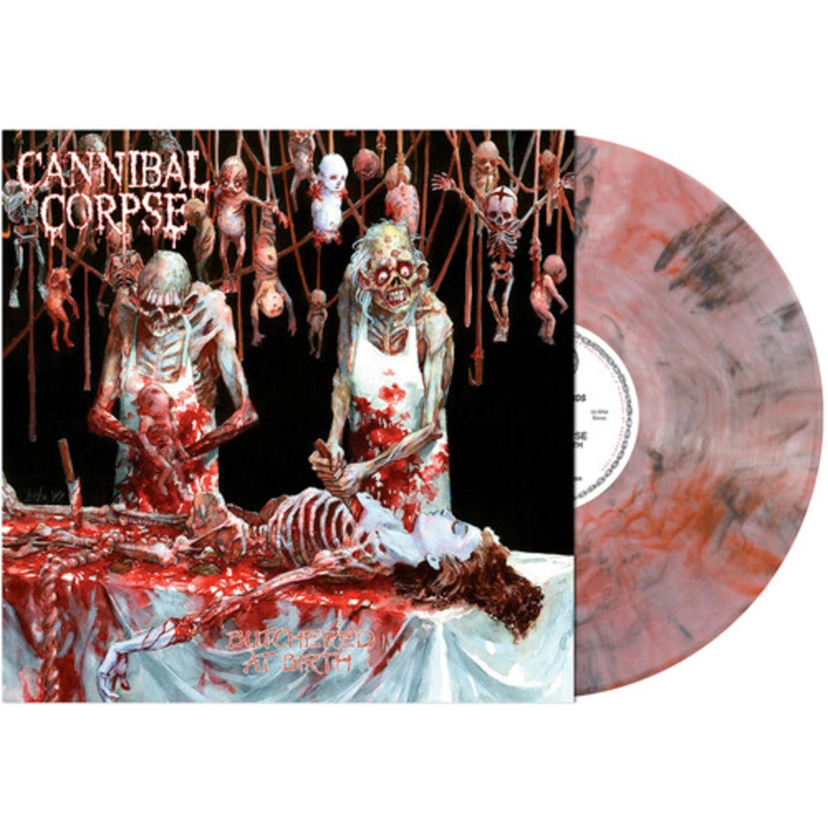 Cannibal Corpse - Butchered At Birth — cover artwork
