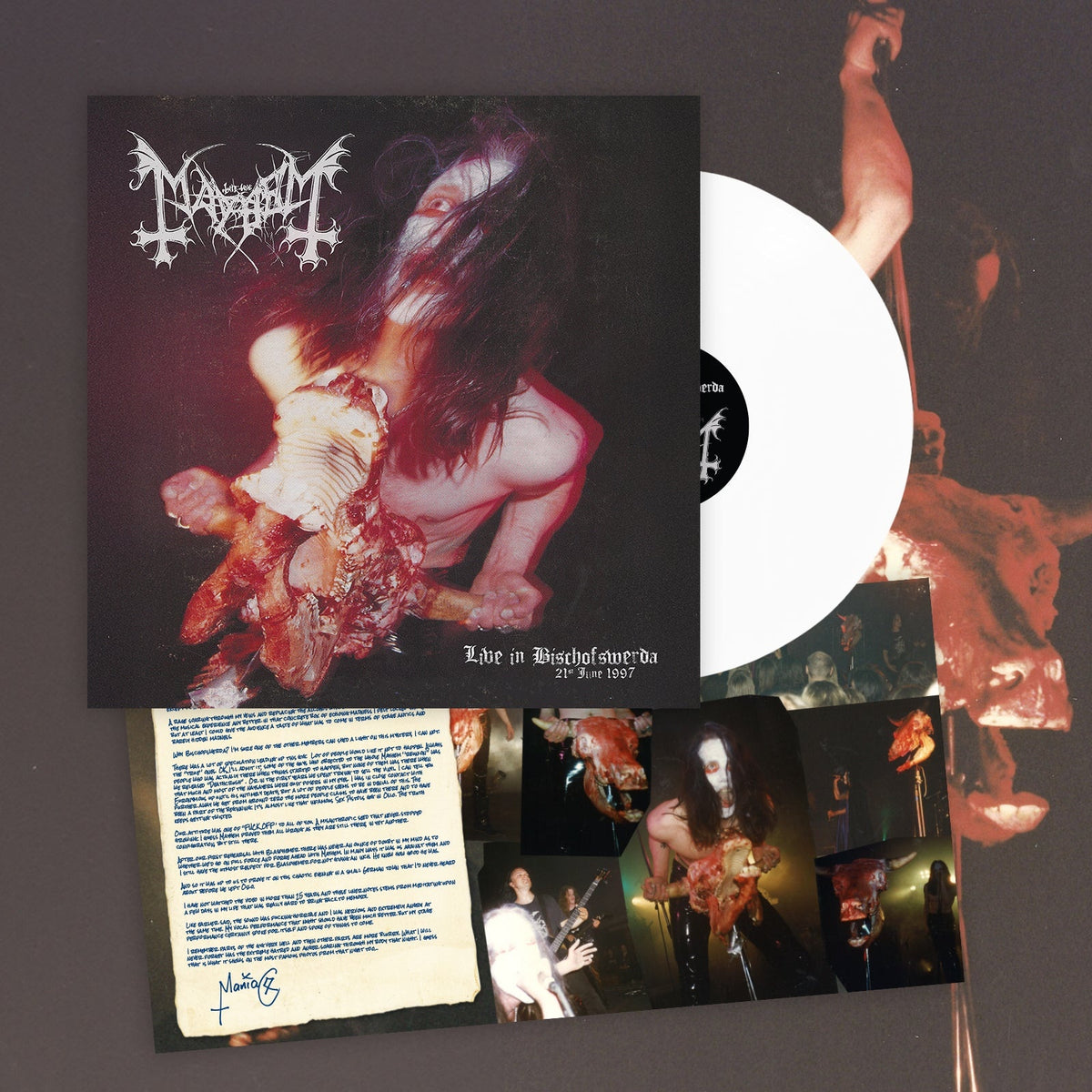 Mayhem - Live in Bischofswerda (June 21, 1997) — cover artwork