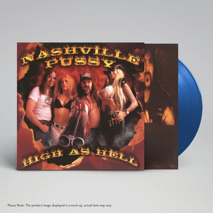 Nashville Pussy - High as Hell — cover artwork