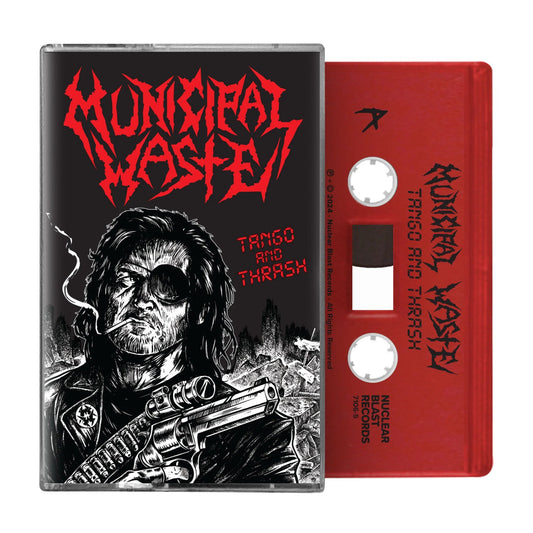 Municipal Waste — Tango & Thrash [Red Cassette] — cover artwork