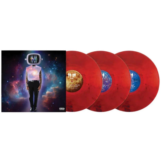 Chris Brown — 11:11 [Deluxe Red Smoke 3LP Vinyl] — cover artwork