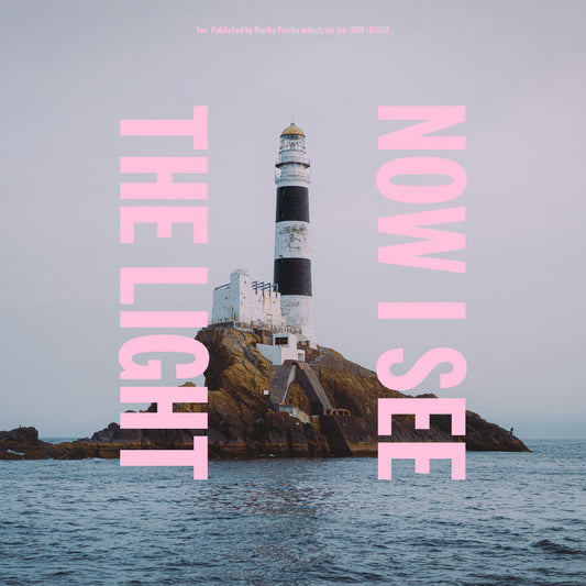 toe — Now I See the Light [Pink & Tan A/B Vinyl] — cover artwork