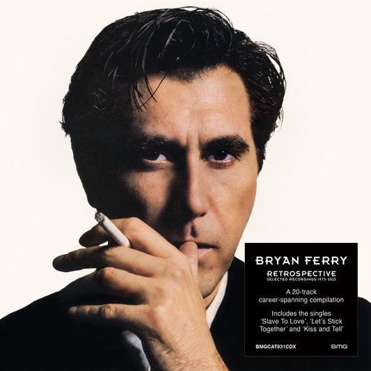 Bryan Ferry — Retrospective: Selected Recordings 1973–2023 [Clear Vinyl] — cover artwork