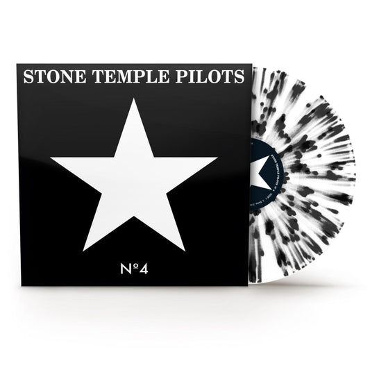 Stone Temple Pilots — No. 4 [Black & White Splatter Vinyl] — cover artwork