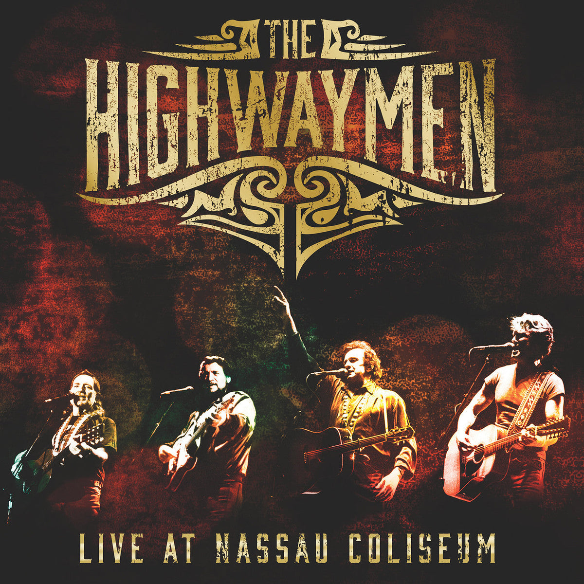 The Highwaymen — Live at Nassau Coliseum [Vinyl] — cover artwork