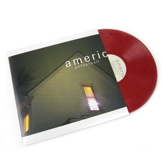 American Football — American Football (Deluxe Edition) [Red Marbled 2LP Vinyl] — cover and product artwork