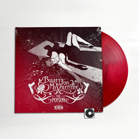 Bullet for My Valentine — The Poison (20th Anniversary) [Transparent Red Vinyl] — cover and product artwork