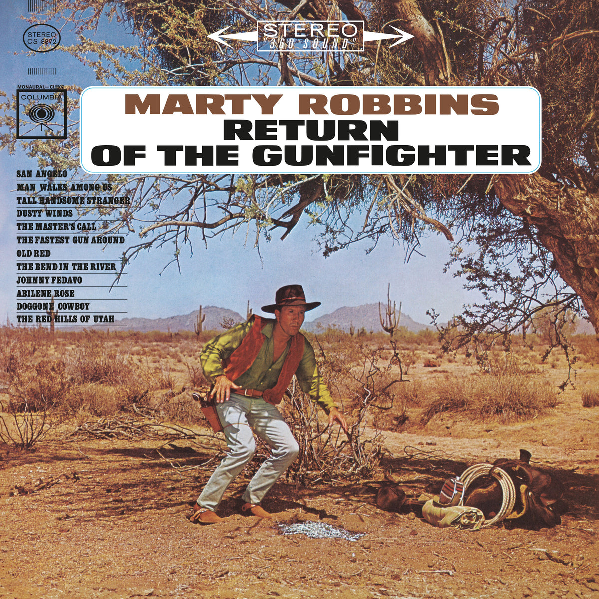 Marty Robbins — Return of the Gunfighter [Vinyl] — cover and product artwork