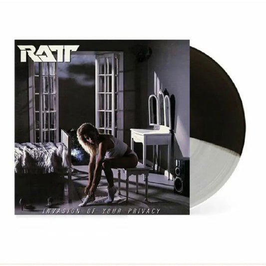 Ratt — Invasion of Your Privacy [Black, Grey & White Vinyl] — cover and product artwork