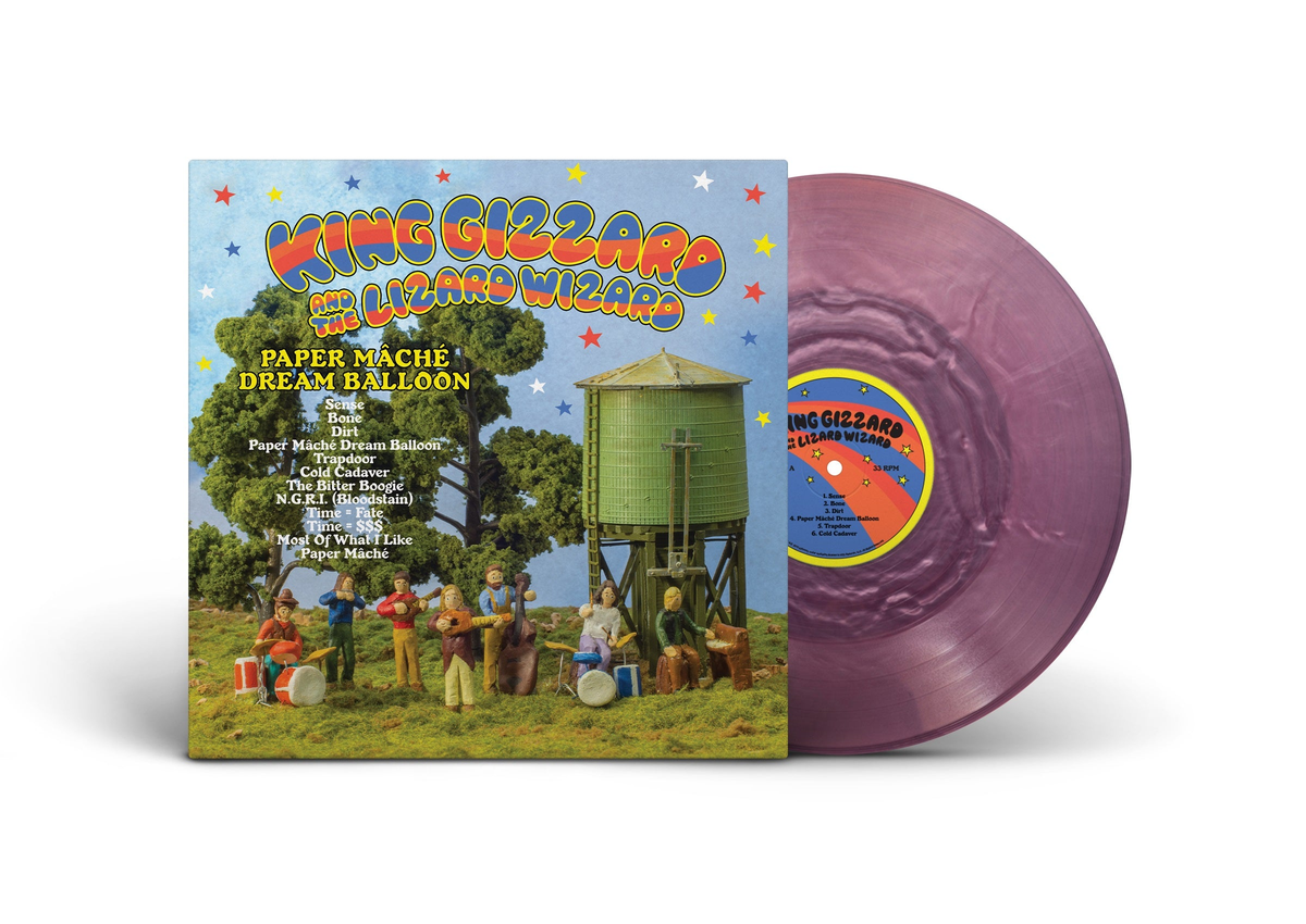 King Gizzard & the Lizard Wizard — Paper Mâché Dream Balloon [Pink Seaglass Vinyl]