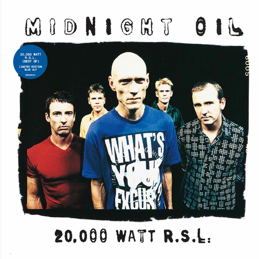Midnight Oil — 20,000 Watt R.S.L.: The Best Of [Blue 2LP Vinyl]