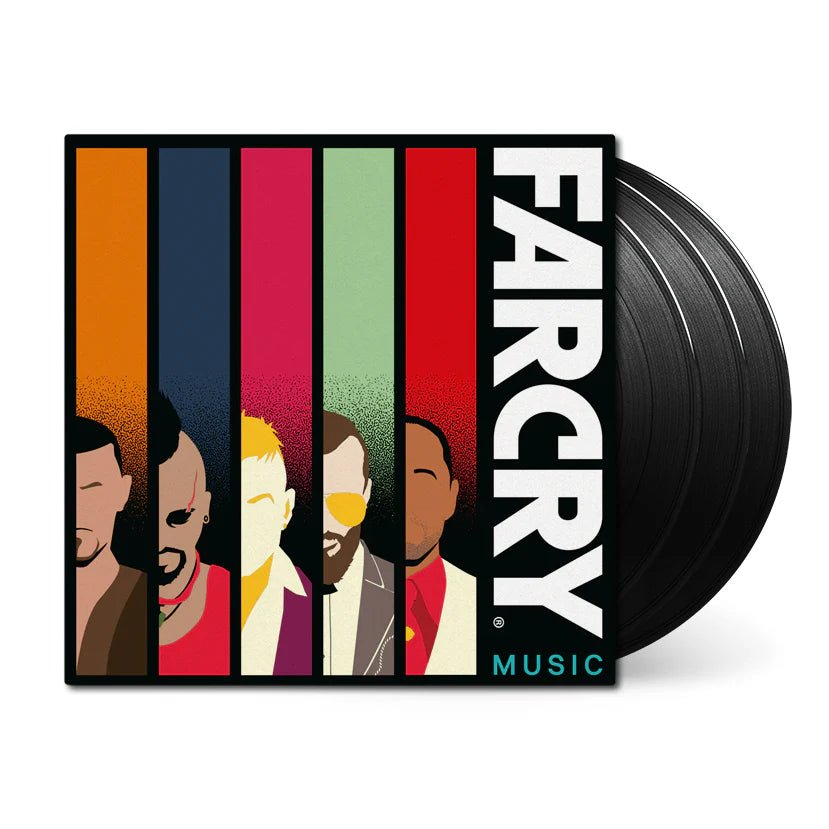 Various Artists — Far Cry Music (20th Anniversary Soundtrack) [3LP]; cover artwork and edition packaging