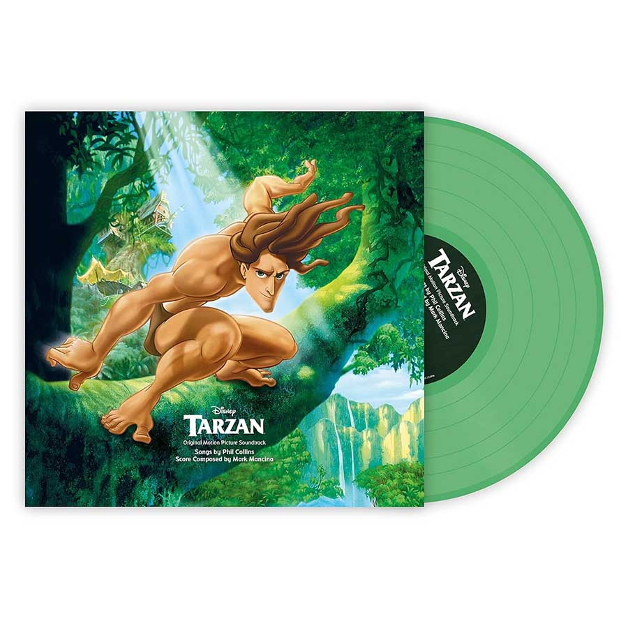 Various Artists — Tarzan (Original Motion Picture Soundtrack) [Transparent Green Vinyl]; cover artwork and edition packaging