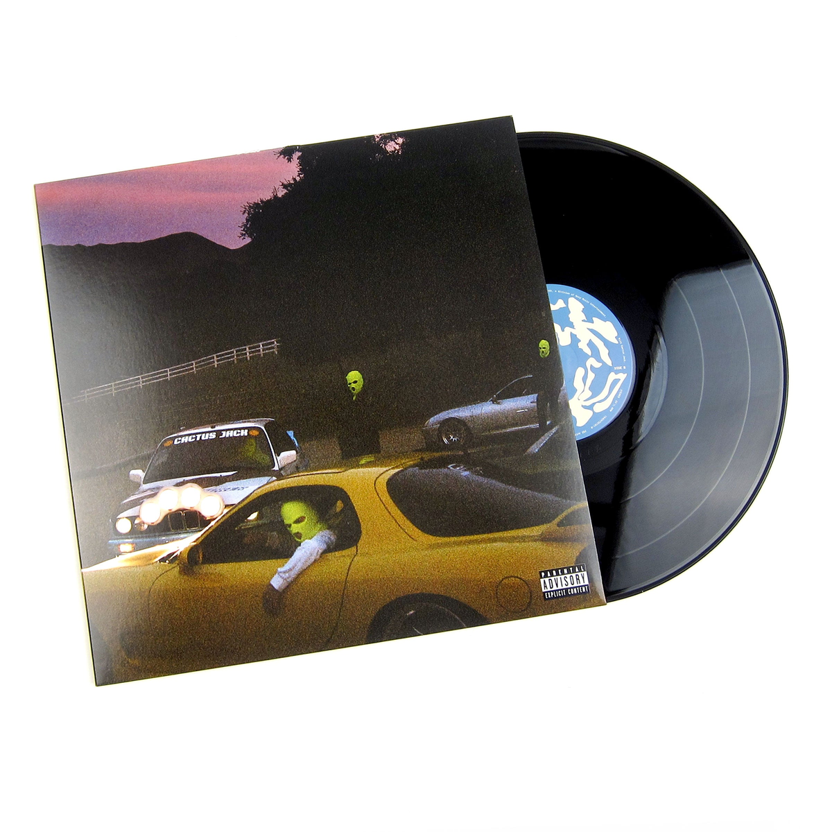 Jackboys & Travis Scott — Jackboys [Vinyl]; cover artwork and edition packaging