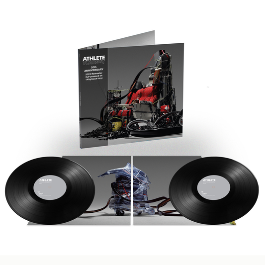 Athlete — Tourist (20th Anniversary) [2LP]; cover artwork and edition packaging
