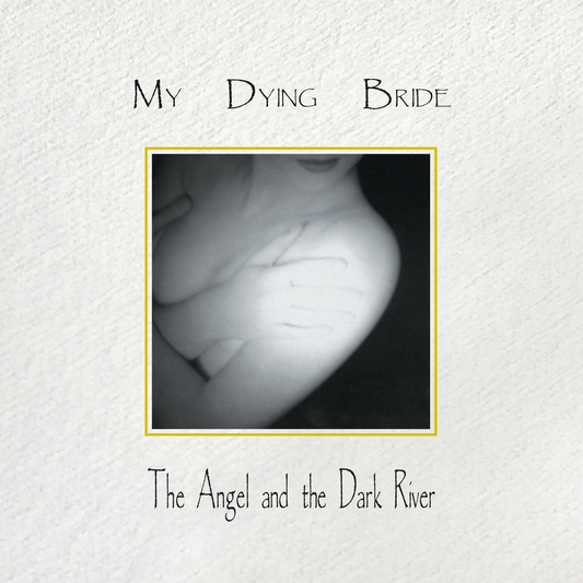 My Dying Bride — The Angel and the Dark River (30th Anniversary) [Pearl Sunrise Vinyl]; cover artwork and edition packaging