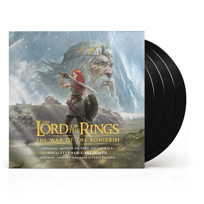 Stephen Gallagher — The Lord of the Rings: The War of the Rohirrim (Soundtrack) [4LP]; cover artwork and edition packaging