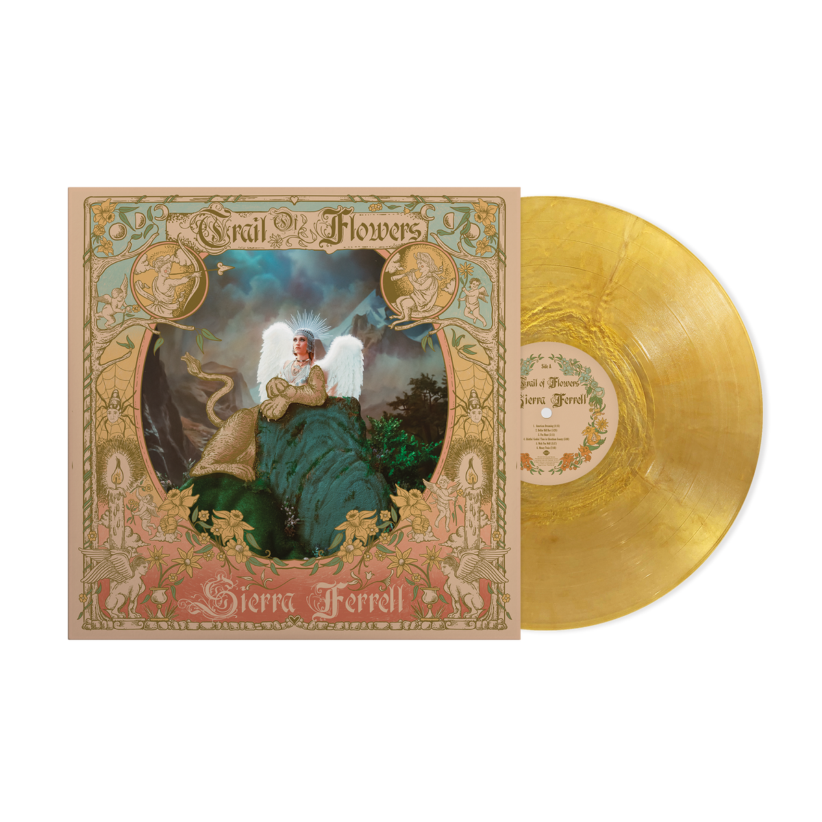 Sierra Ferrell — Trail of Flowers [Grammy Gold Vinyl LP] — cover artwork