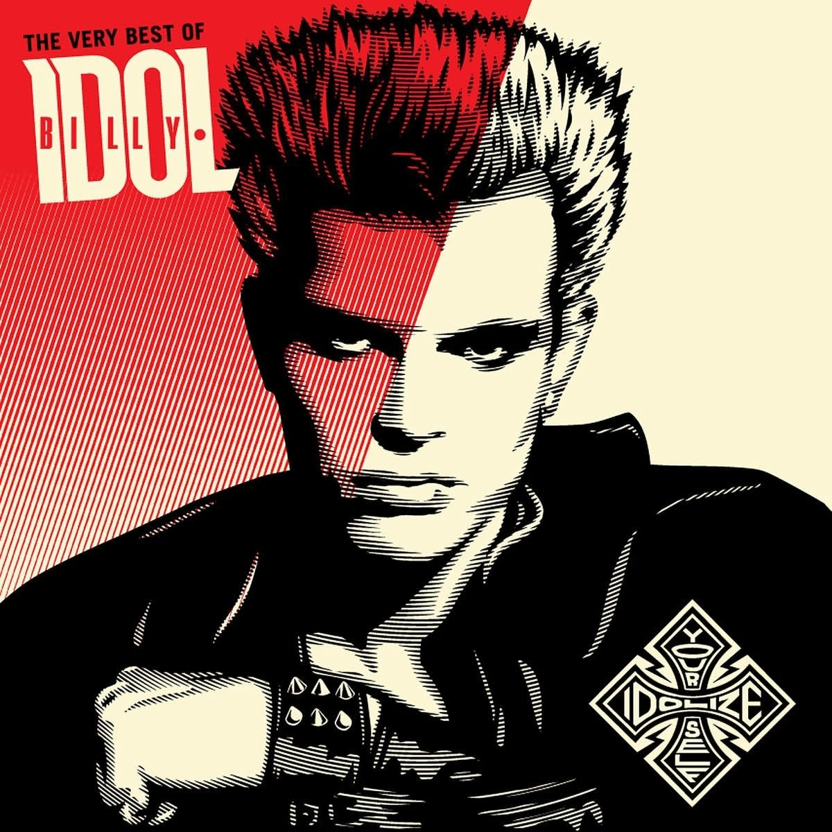 Billy Idol — Idolize Yourself: The Very Best of Billy Idol [2LP] — cover artwork