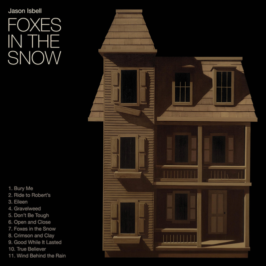 Jason Isbell — Foxes in the Snow [Metallic Gold Vinyl LP] — cover artwork