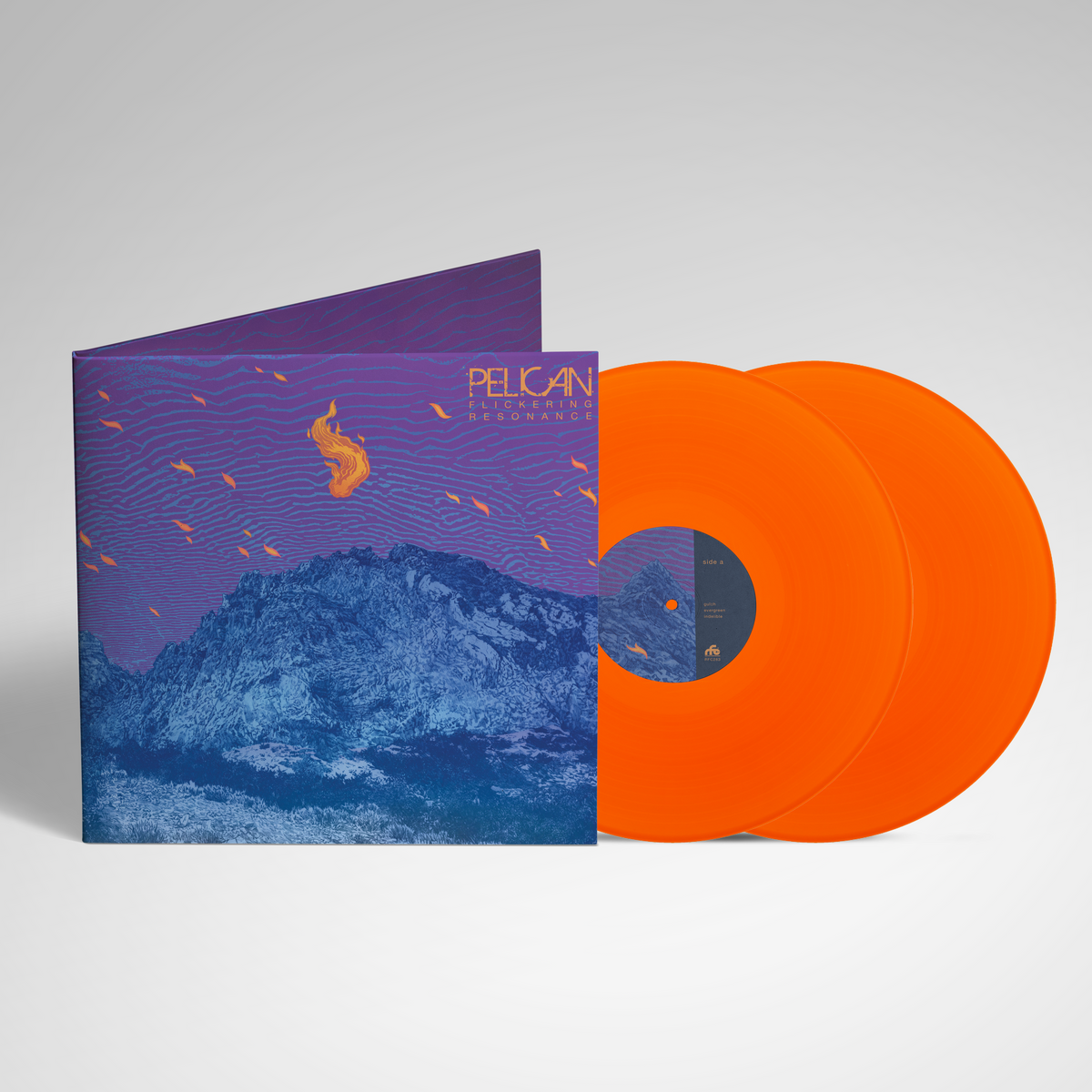 Pelican — Flickering Resonance [Orange 2LP] — cover artwork