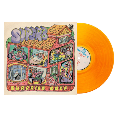 Surprise Chef — Superb [Translucent Tangerine Vinyl LP] — cover artwork