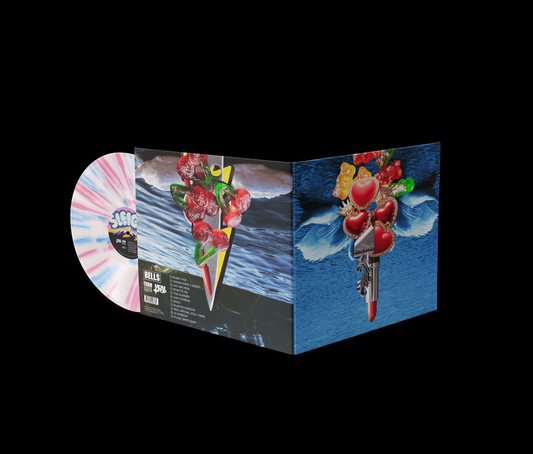 Sleigh Bells — Bunky Becky Birthday Boy [Clear Vinyl with Pink & Blue Splatter LP] — cover artwork