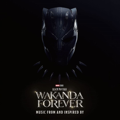 Various Artists — Black Panther: Wakanda Forever (Original Soundtrack) [Black Ice 2LP] — cover artwork