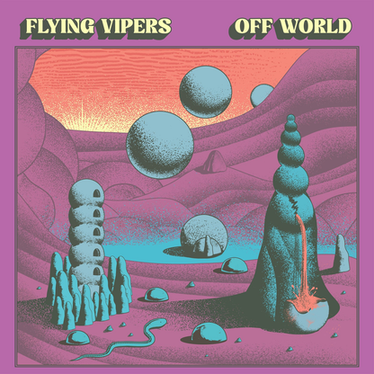 Flying Vipers — Off World [LP] — cover artwork